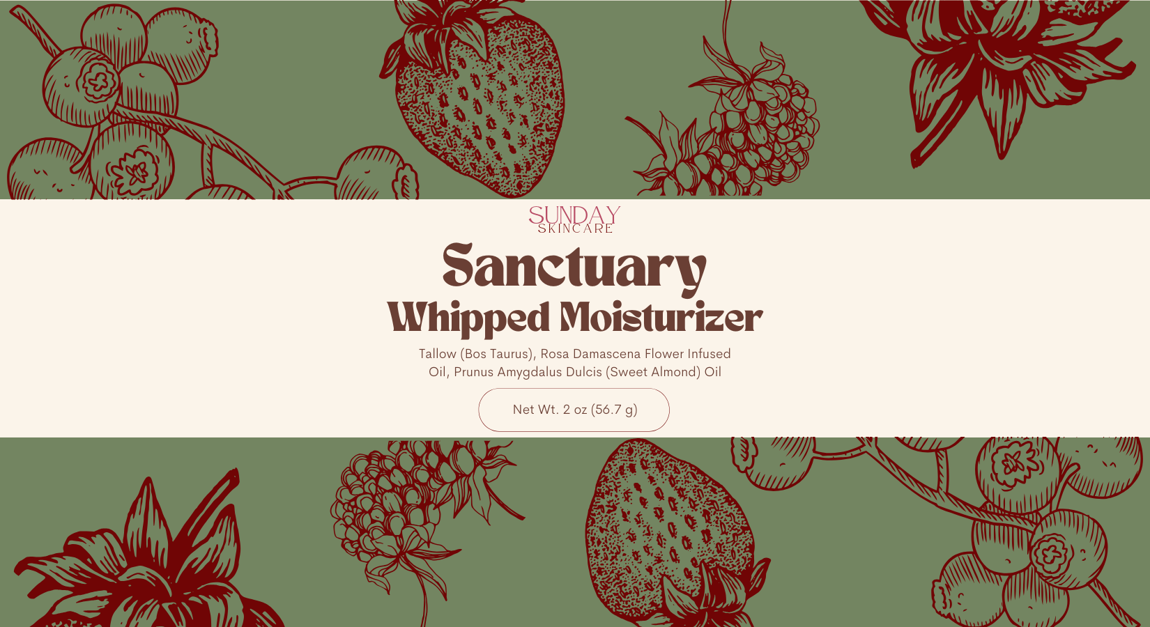 Whipped Tallow Balm - Rose Infused